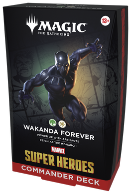 Magic: The Gathering. Командирська колода Marvel Super Heroes - Wakanda Forever