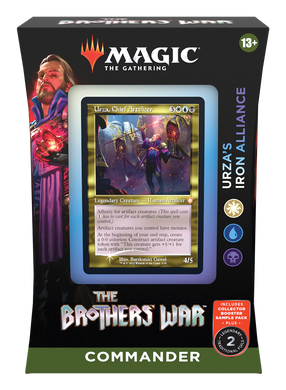 Magic: the Gathering. Колода Командира "The Brothers' War "Urza's Iron Alliance" (eng)