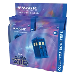 Magic: the Gathering. Дисплей колекційних бустерів Universes Beyond: Doctor Who