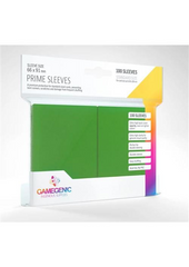 Протектори для карт Gamegenic - Prime Sleeves Green (100 Sleeves), Green