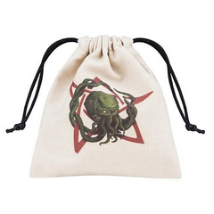 Мішечок кубів Q Workshop Call of Cthulhu Beige & multicolor