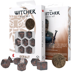 Набор кубов The Witcher Dice Set. Geralt - Price of Neutrality
