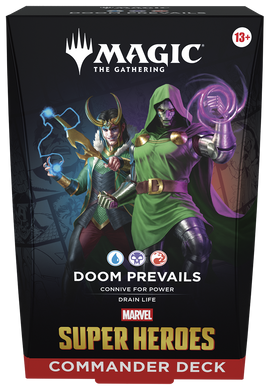 Magic: The Gathering. Командирська колода Marvel Super Heroes - Doom Prevails
