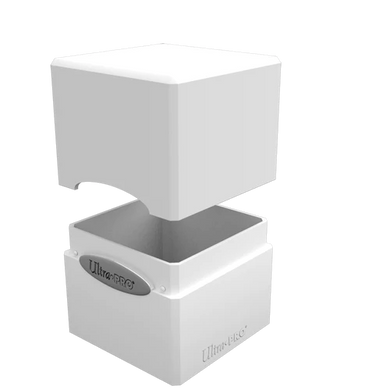 Коробка для карт Ultra Pro Deck Box Satin Cube Arctic White