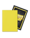 Протекторы для карт "Dragon Shield Matte Dual Sleeves Lightning Ailia" (100 шт), Yellow