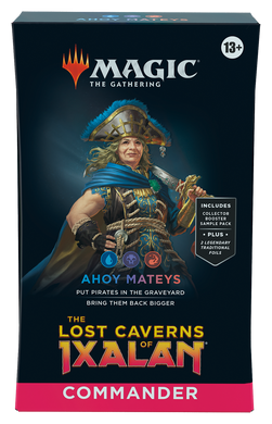 Magic: the Gathering. Колода Командиру The Lost Caverns of Ixalan Ahoy Mateys