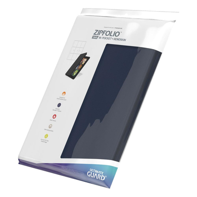 Альбом для карт Ultimate Guard Zipfolio 360 - 18-Pocket XenoSkin Blue