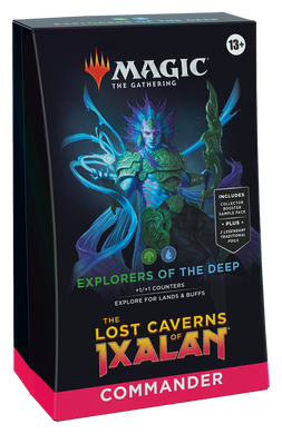 Magic: the Gathering. Колода Командира The Lost Caverns of Ixalan Explorers of the Deep