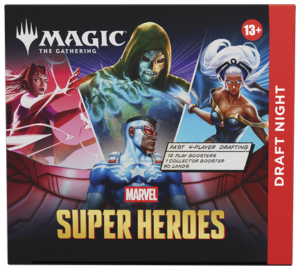 Magic: The Gathering. Набір Draft Night Marvel Super Heroes