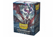 Протекторы для карт Dragon Shield Matte Dual Sleeves Special Edition - Blue Silver (100 шт), Blue