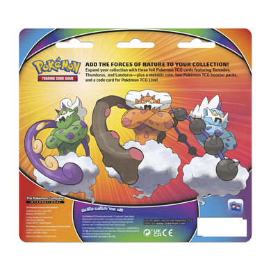 Набор Бустеров Pokémon TCG Enhanced 2-Pack Blister - Forces of Nature (en)