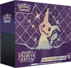 Pokemon TCG Набір Бустерів Paldean Fates Elite Trainter Box