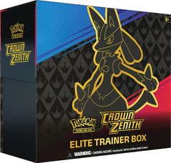Колекційний Набір Pokémon TCG Crown Zenith Elite Trainer Box (en)