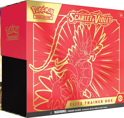 Набор Бустеров Pokémon TCG Scarlet & Violet Elite Trainer Box Koraidon