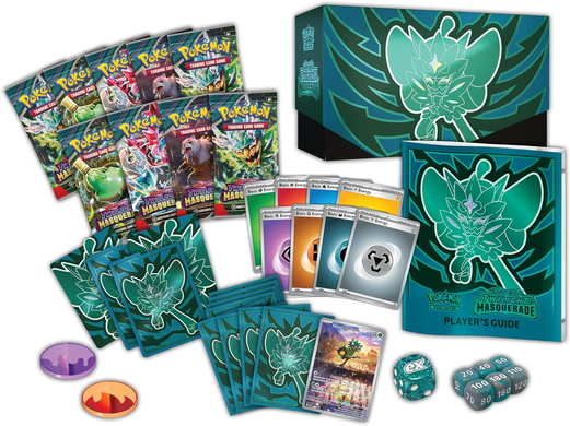 Pokemon TCG Набор Бустерів Twilight Masquerade Elite Trainer Box