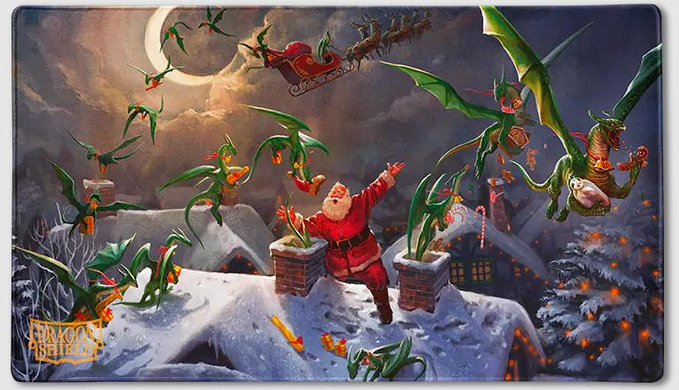 Игровой Коврик Dragon Shield Art Playmat Christmas 2023