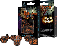 Набір кубів Halloween Pumpkin Black & Glow in the dark Dice Set (7)