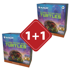 Magic: The Gathering. Два Пререлізних набори (набір ігрових бустерів) Teenage Mutant Ninja Turtles  (разом 12 ігрових бустерів!)
