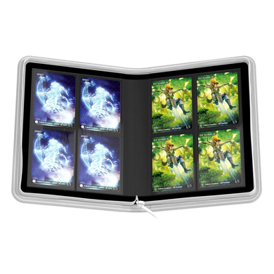 Альбом для карт Ultimate Guard Zipfolio 160 - 8-Pocket XenoSkin White