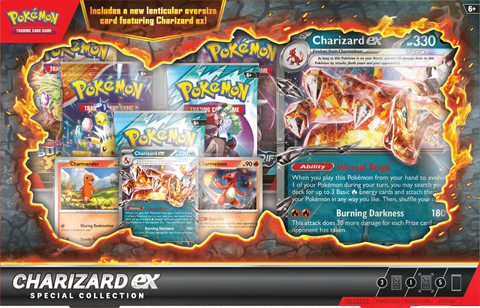 Коллекционный Набор Pokémon TCG Charizard Special Collection (en