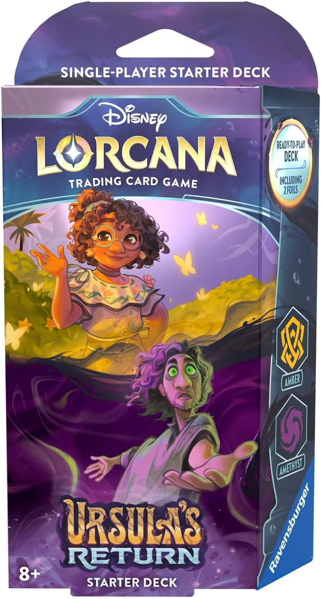 Disney Lorcana Стартова Колода Ursula's Return Starter Deck Amber
