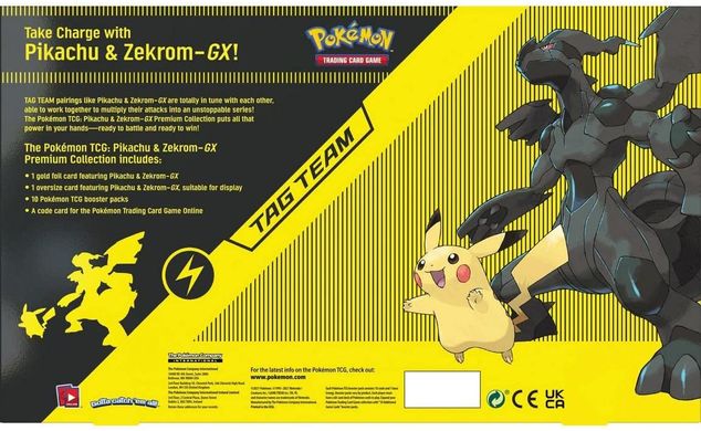 Коллекционный Набор Pokémon TCG Pikachu & Zekrom GX Premium Collection (en)