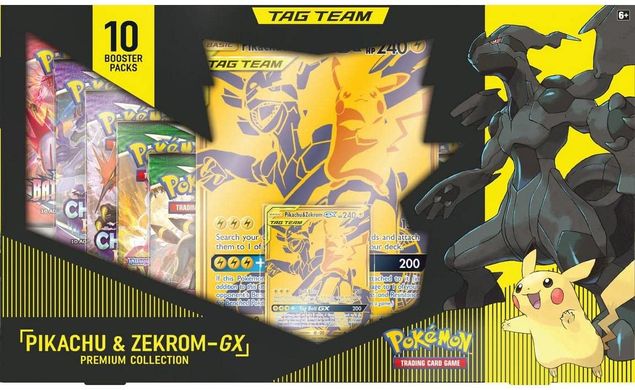 Колекційний набір Pokémon TCG Pikachu & Zekrom GX Premium Collection (en)