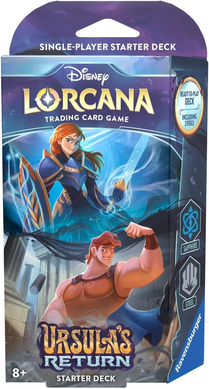 Disney Lorcana Стартова Колода Ursula's Return Starter Deck Sapphire Steel