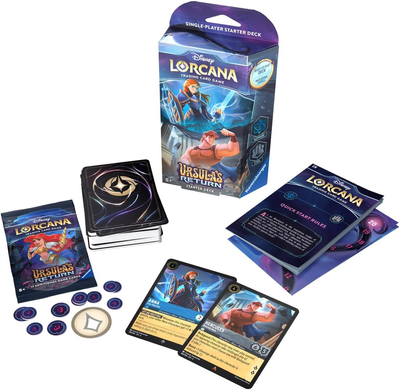 Disney Lorcana Стартова Колода Ursula's Return Starter Deck Sapphire Steel