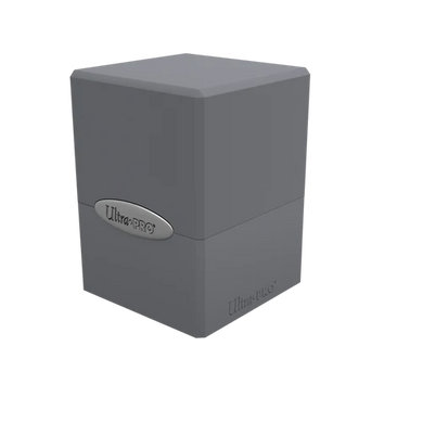 Коробка для карт Ultra Pro Deck Box Satin Cube Smoke Grey