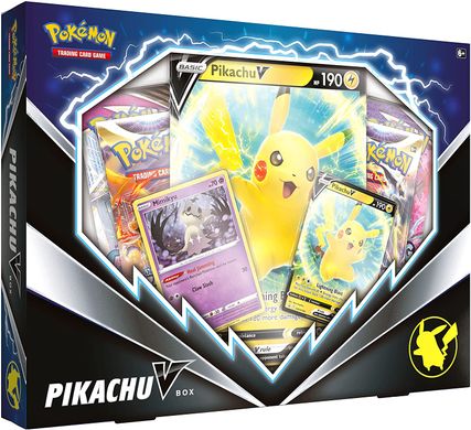 Коллекционный Набор Pokémon TCG Pikachu V Box (en)