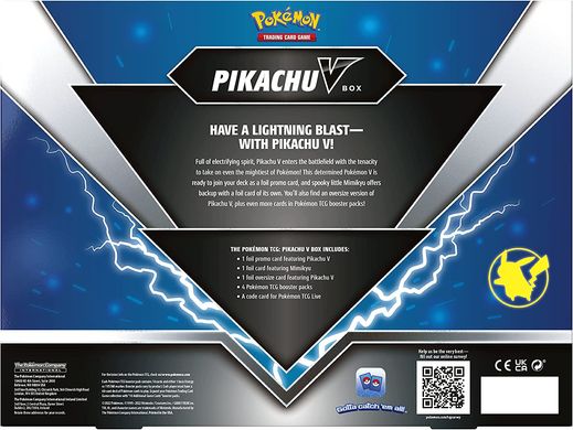 Коллекционный Набор Pokémon TCG Pikachu V Box (en)