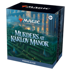 Magic: the Gathering. Пререлізний набір (набір ігрових бустерів) Murders at Karlov Manor