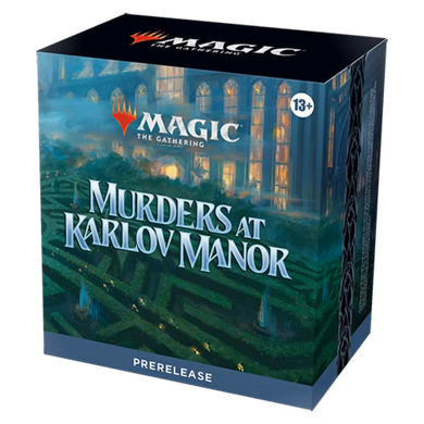 Magic: the Gathering. Пререлизный набор (набор игровых бустеров) Murders at Karlov Manor