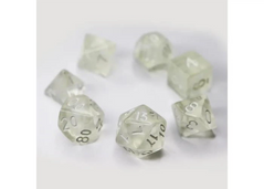 Набір кубиків - Transparent 7 Dice Set - Colorless