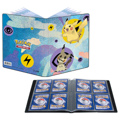 Альбом для карт Pokemon Ultra Pro Portfolio Scarlet and Violet 4 Pocket Portfolio -Pikachu & Mimikyu