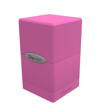 Коробка для карт Ultra Pro Deck Box Satin Tower Bright Pink
