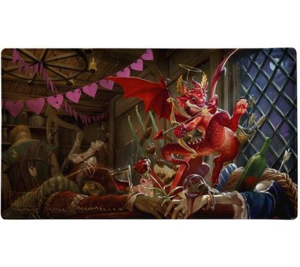 Ковер для игры "Dragon Shield Playmat - Valentine 2020 Dragon"