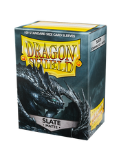 Протектори для карт "Dragon Shield Standard Matte Sleeves - Slate" (100 шт.), Slate