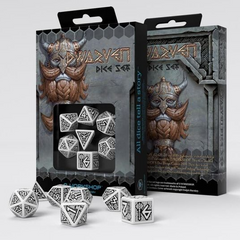 Набір кубів Dwarven White & black Dice Set (7)