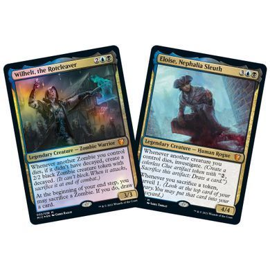 Magic: The Gathering. Колода Командира "Innistrad: Midnight Hunt "Undead Unleashed"" (en)
