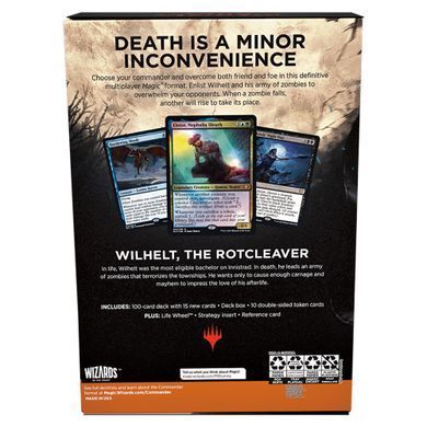 Magic: The Gathering. Колода Командира "Innistrad: Midnight Hunt "Undead Unleashed"" (en)