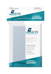 Протекторы для карт Ultimate Guard Precise-Fit Sleeves Side-Loading Standard Size Transparent (100 шт), Clear