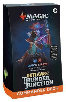 Magic: the Gathering. Командирская Колода Outlaws of Thunder Quick Draw (Blue-Red)