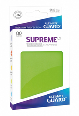 Протектори для карт Ultimate Guard Supreme UX Sleeves Standard Size Light Green (80шт), Lime