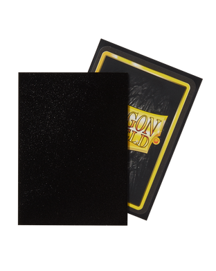 Протекторы для карт Dragon Shield Standard Matte Non-Glare Sleeves - Black (100 Sleeves), Black