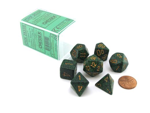 Набір Кубиків для D&D Chessex Opaque Polyhedral 7- Die Sets - Recon