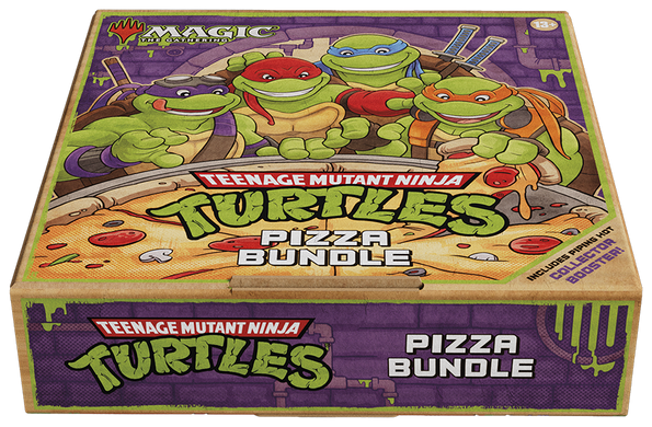 Magic: The Gathering. Колекційний Бандл (Набір бустерів) Teenage Mutant Ninja Turtles Pizza Bundle