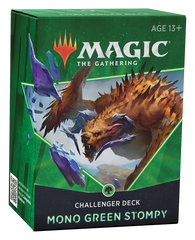 Magic: The Gathering. Готова колода "Challenger Deck 2021 MONO-GREEN STOMPY" (en)