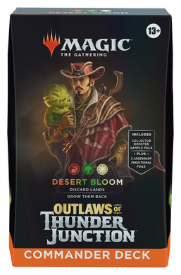 Magic: the Gathering. Командирская Колода Outlaws of Thunder Desert Bloom (Red-Green-White)